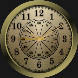 old gold watch