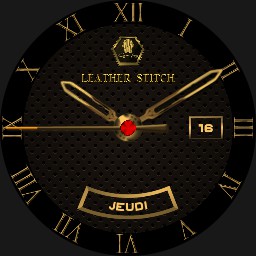 Cyrius Xage Leather stitch Vers Gold 2 Color