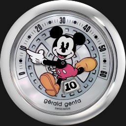  Gerald Genta Fantasy Mickey Mouse 1988 Copy