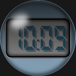 digital 332 bleu bracelet 
