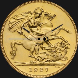 Gold, UK, Edward VIII, 1 Sovereign, 1937