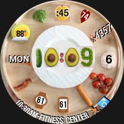 FRUITS and VEGETABLES Tell Time - WOS6
