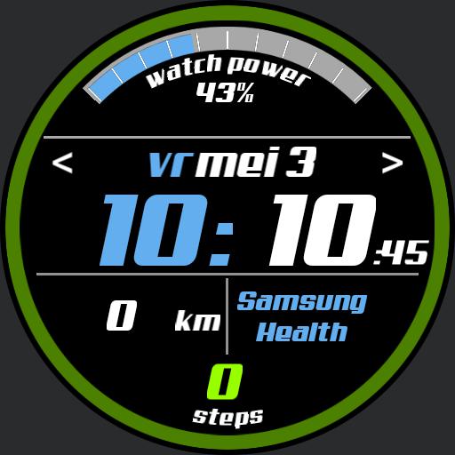 Sport watch multicolor