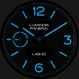 Luminor fluo blue.black by ML