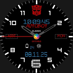 Transformers Red Galaxy Watch 8 Classic