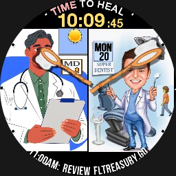 MEDICAL Watch: TIME TO HEAL - Wear at Doctors Office - WOS6