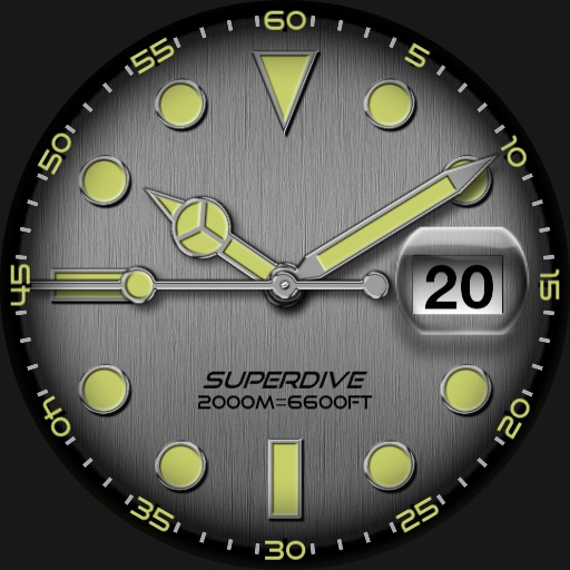Brute SUPERDIVE Diver Military Field Watch