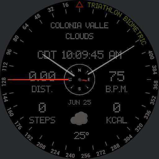 samsung gear s3 triathlon biometric pro LED