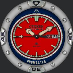 CITIZEN Automatic Promaster 8200-824784 C.1980s