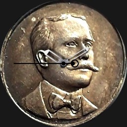 Silver, Peru, Medal, 1904