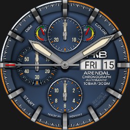 HummingBird Arendal Chronograph LE 150825