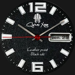 Cyrius Xage Leather Point Black Edit