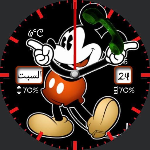 Mickey Watch - HR, Battery, Weather Copy