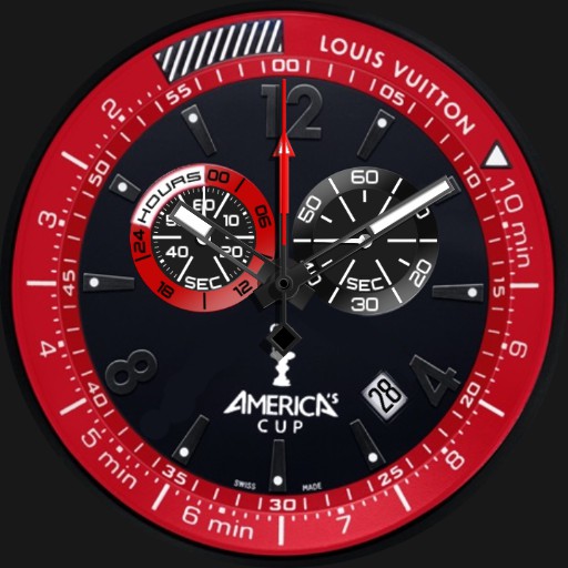 Louis Vuitton Tambour Regatta Americas Cup Reference: Q101A0