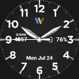 Super Analog Face Watch 