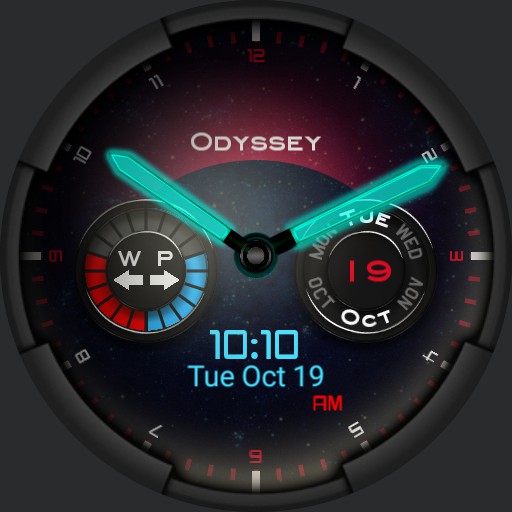 Minimal Odyssey • WatchMaker the world's largest watch face platform