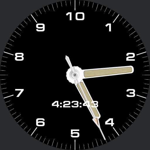 Grueso Decimal Time Watch