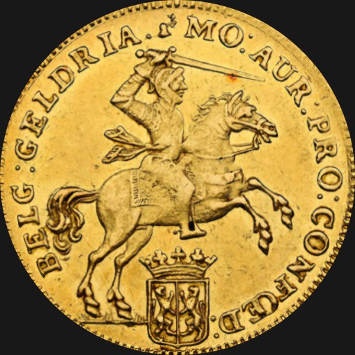 Gold, Belgian Netherlands, 7 Gulden, 1760