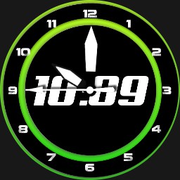 green digital analog