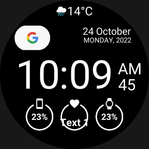 Pixel Watch 2022 • WatchMaker the world's largest watch face platform