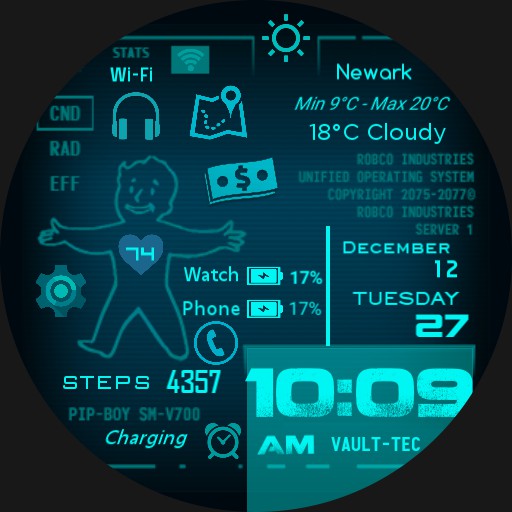 Super Pip-Boy 4000 Blue