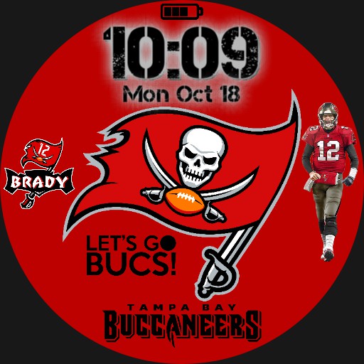 Buccaneers Red/Brady