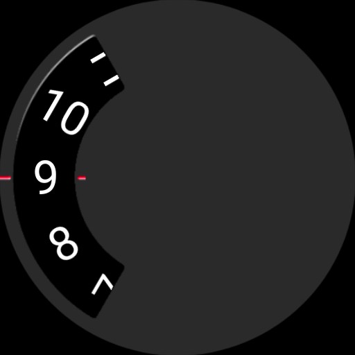 Exploding Numbers Watch Face Template directed Numbers • WatchMaker: the world's largest watch face ...