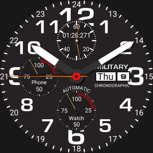 GPF Military Field WATCH TIME