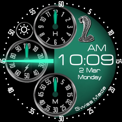 Cobra v2 P366 • WatchMaker: the world's largest watch face platform