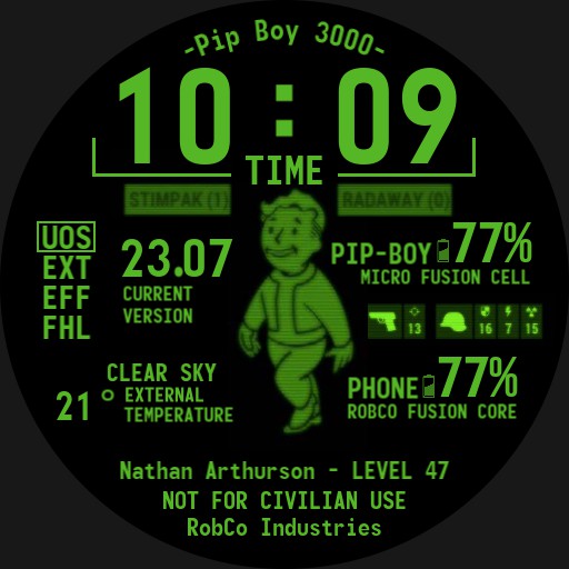 Pip-Boy 3000 - Nathan Edition Dark