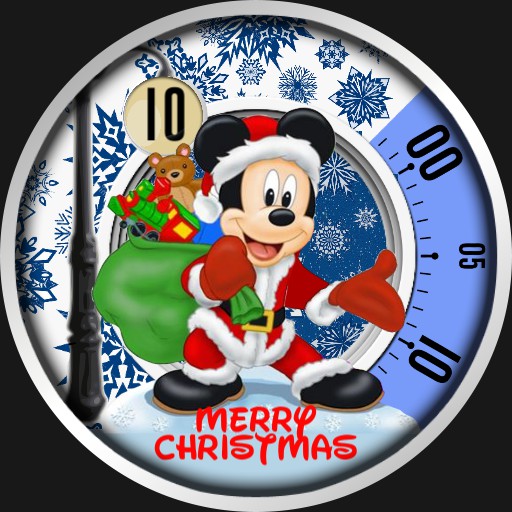 Mickey Mouse Christmas - Ten Minute Disk Rotation v2