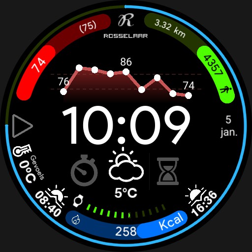 Raalessor Sport Watch