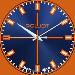 Poljot Blue Orange 