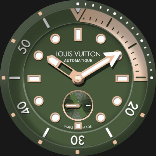 TG1986 L.V Tambour Street Diver GREEN custom