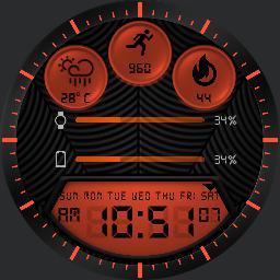 NUCLEAR Watch Face