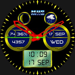 Ligth Yellow Watch