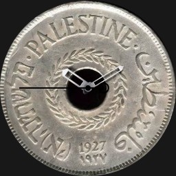 Cupronickel, Palestine, 20 Mils, 1927