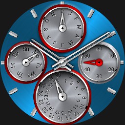 Brute FULCRUM Sporty Perpetual Calendar Watch Colours