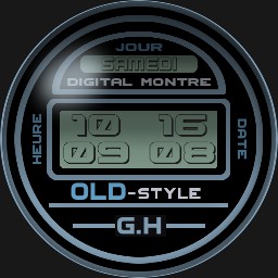 digital 988 bleu bracelet 
