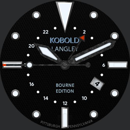 Kobold Langley GMT - Tactical Bourne Edition