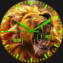 Wild Lion watch