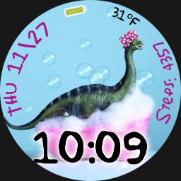 Rubba-Dub-Dub Dino in the Tub