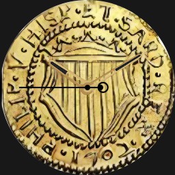 Gold, Philip V, King of Spain and Sardinia,1 Escudo, 1702 