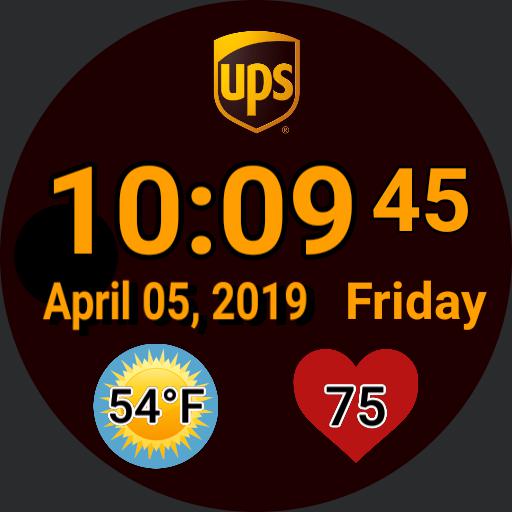 UPS DIGITAL WATCH