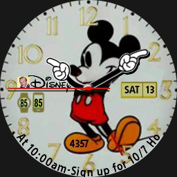 Disney MICKEY & GOOFY - 4 Faces Change Automatically - wos6 - Furmaniac