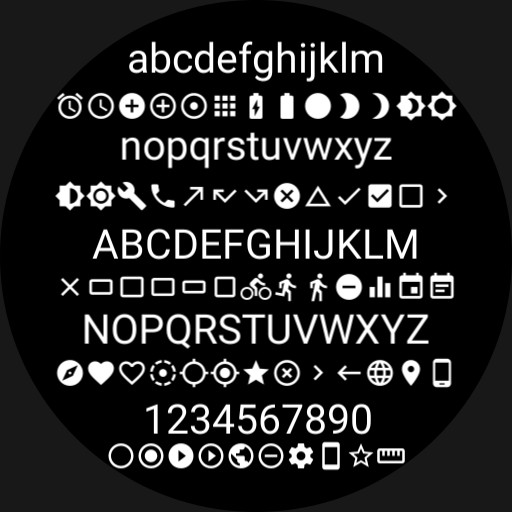 Material design icons