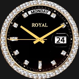 ROYAL FACE: GOLD & BLACK - WOS6