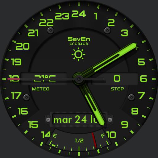 7Time 24h multicolor