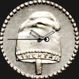 Cupronickel, 1 1/4 C entavos, U.S. de Colombia, 1874 