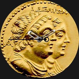 Gold, Ptolemy II Philadelphus, Egypt, Stater, c. 272 BCE